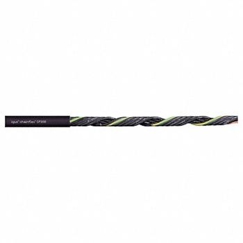 CHAINFLEX Control Cable Copper 14 AWG Jet Black, 801K23