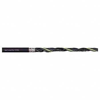 CHAINFLEX Control Cable Copper 14 AWG Jet Black, 801K64