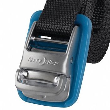 NITE IZE Tie Down Strap Cam Buckle Poly 6 ft., 52YW47