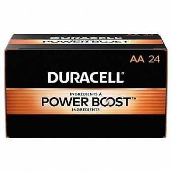 DURACELL Battery Alkaline AA Premium PK24, 22A624
