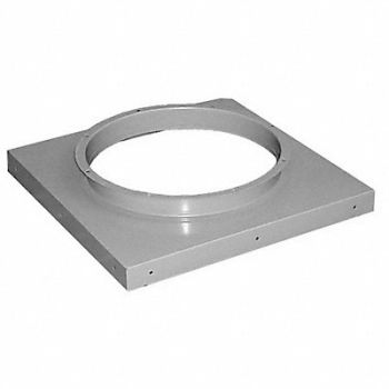 DAYTON Steel 42 L 6 H 42 W Tubeaxial Curb Cap, 4YM50