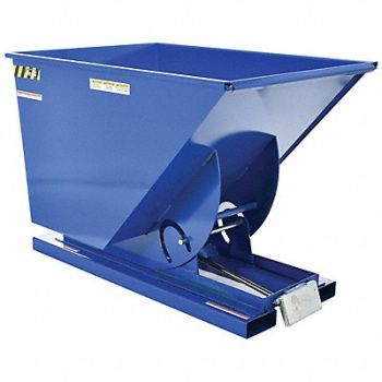 VESTIL Self-Dump Hopper Heavy Duty 1 cu yd. 6K, 44PX16