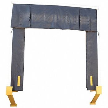 GRAINGER APPROVED Dock Shelter 24 In For 10 Ft Doors, 3KR50