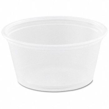 DART Container 2 oz Plastic PK2500, 43PR47