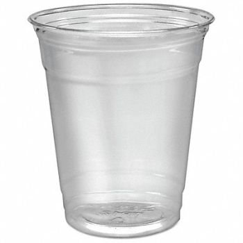 SOLO CUP Disposable Cold Cup 14 oz Clear PK50, 43RD20