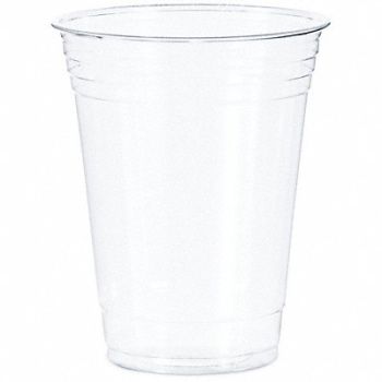SOLO CUP Disposable Cold Cup 16 oz Clear PK1000, 43PR92