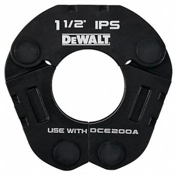 DEWALT Press Jaw Carbon Steel 1 1/2 in Pipe, 796P63