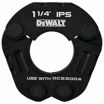 DEWALT Press Jaw Carbon Steel 1 1/4 in Pipe, 796P64