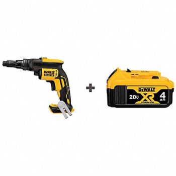 DEWALT Screw Gun Cordless 20V DC Battery, 386VJ9