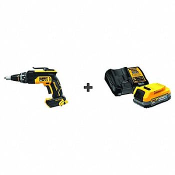 DEWALT Cordless Screwdriver BONUS Battery, 387ZN7