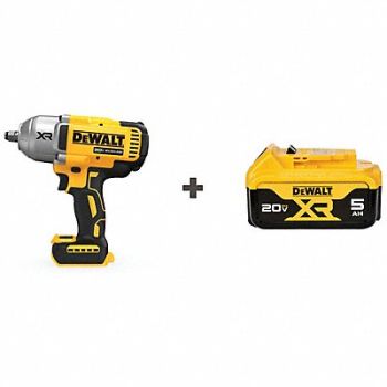 DEWALT Cordless Impact Wrench 2200RPM w/Battery, 385XG4