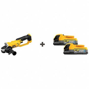 STANLEY BLACK DECKER Cordless Grinder 20V 4 1/2 Battery, 385XP8