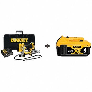 STANLEY BLACK DECKER Grease Gun Cordless 20V Bonus Battery, 385XR2