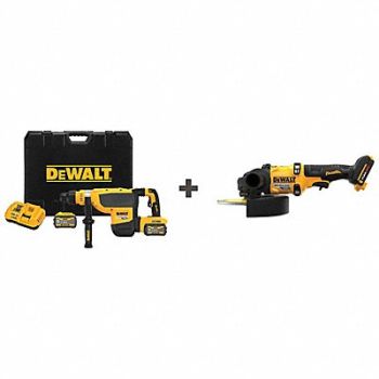 DEWALT Cordless Rotary Hammer Kit Bonus Grinder, 386GZ6