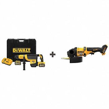 DEWALT Cordless Rotary Hammer w/ Bonus Grinder, 386GZ5