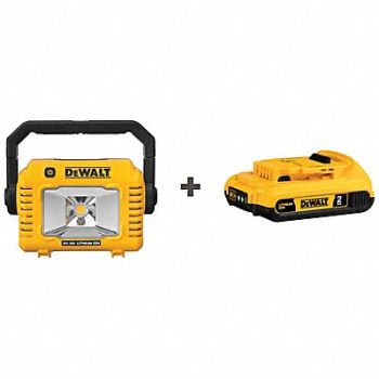 DEWALT MAX Compact Task Light 12V/20V Battery, 385JR5