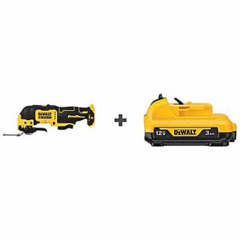 STANLEY BLACK DECKER Oscillating Tool Bonus Battery, 385XT8