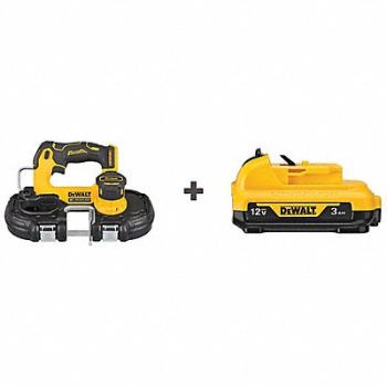 STANLEY BLACK DECKER Cordless Band Saw Bonus Battery, 385XT5