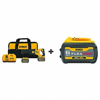 DEWALT Reciprocating Saw Kit Bonus Battery, 387ZP4