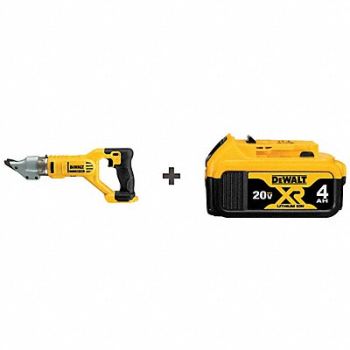 DEWALT Shear 20V DC Double Cut 2 Battery, 386VJ6