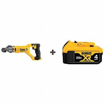 DEWALT Shear 20V DC 2 450 spm Battery, 386VJ7