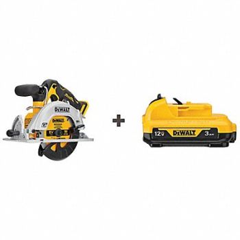 STANLEY BLACK DECKER Circular Saw Bonus Battery, 385XU0
