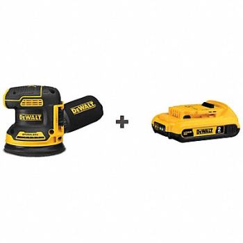 DEWALT Cordless Sander 8 4/5 in 2.6 lb, 384LE3