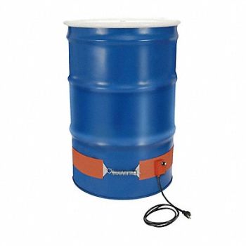 TEMPCO Si Rubber Drum Heater 15 gal 115V AC, 801N82