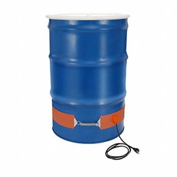 TEMPCO Si Rubber Drum Heater 55 gal 115V AC, 801N77