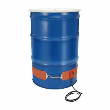 TEMPCO Si Rubber Drum Heater 55 gal 230V AC, 801N75
