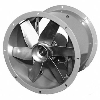 DAYTON Steel 24 Dia 18 L 27 H Tubeaxial Fan, 4TM85