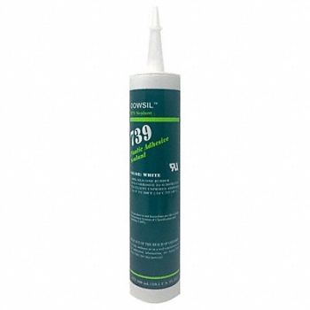 DOW CORNING Silicone Sealant White 739, 53DC70