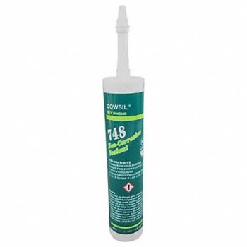 DOW CORNING Silicone Sealant White 748, 53DC73