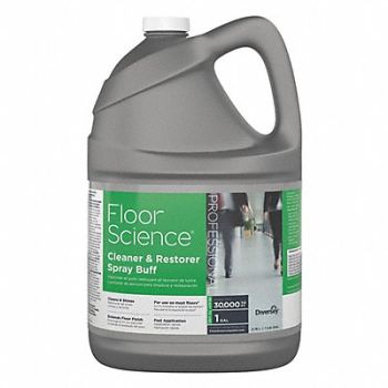 DIVERSEY Floor Clean and Restore Liquid 1 gal PK4, 374G23