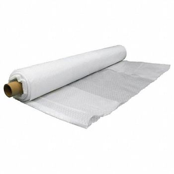 AMERICOVER Reinforced Plastic 100ft L 20 ft W Clear, 803ED9