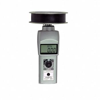 SHIMPO Tachometer 5 Digit LCD NIST, 411G97