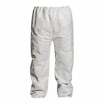 DUPONT D2213 Disposable Pants White 7XL PK50, 29EZ13