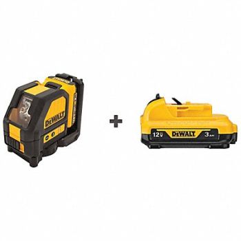 STANLEY BLACK DECKER Cordless Laser 12V Bonus Battery, 385XT0