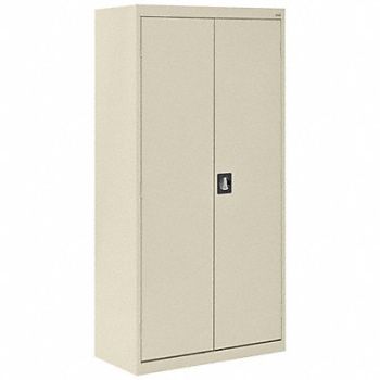 SANDUSKY Storage Cabinet 72 x36 x18 Putty 4Shlv, 8PP35