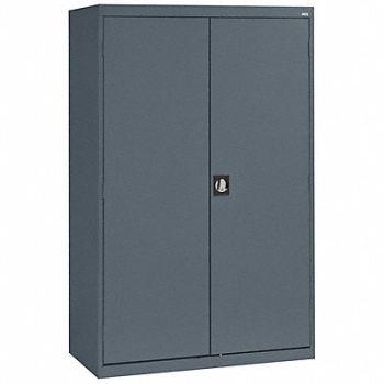 SANDUSKY Storage Cabinet 72 x46 x24 Gray 4Shlv, 8NCM6