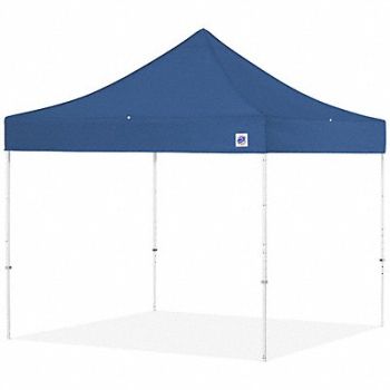 E-Z UP Portable Shelter Blue 10 ft W 10 ft L, 800HZ5