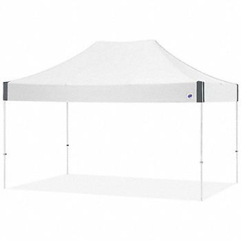 E-Z UP Portable Shelter White 10 ft W 15 ft L, 800J04