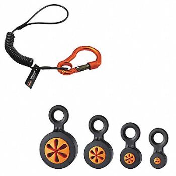 ERGODYNE Tool Tethering Kit 4 Attachments, 256WJ7