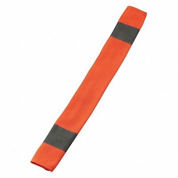 GLOWEAR BY ERGODYNE Seat Belt Cover OSFA Orange, 41G845