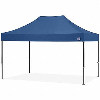 E-Z UP Shelter Blue 10 ft W 15 ft L, 800J09