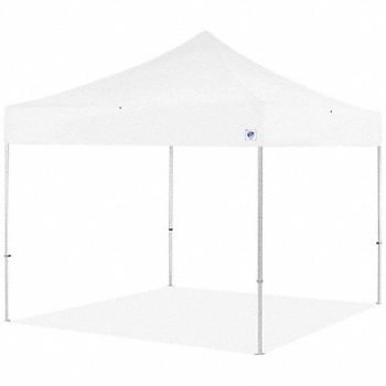 E-Z UP Shelter Tent White 13 ft W 13 ft L, 800J18