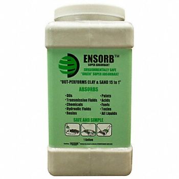 ENPAC Loose Absorbent 1 gal Jar, 6FJF6