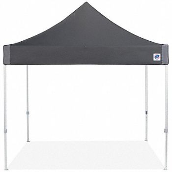 E-Z UP Shelter Gray 10 ft W 10 ft L, 800J25