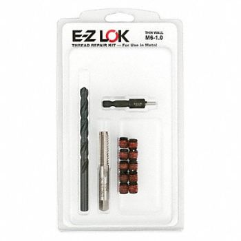 GRAINGER APPROVED Threaded Insert for Metal, 807T83