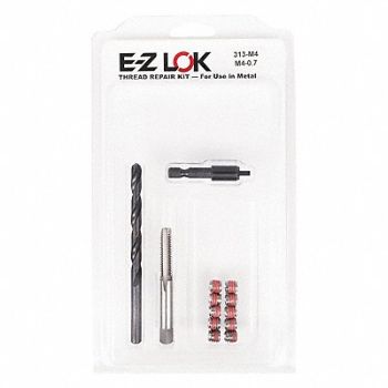 GRAINGER APPROVED Threaded Insert for Metal, 807TK4